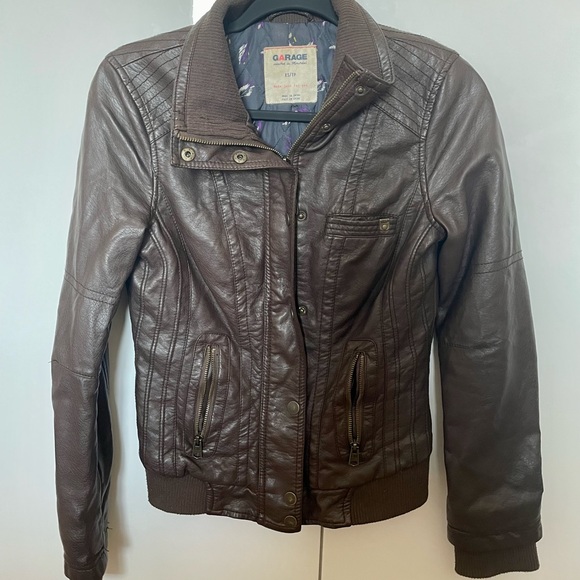 XS faux leather jacket - Garage - Picture 1 of 2